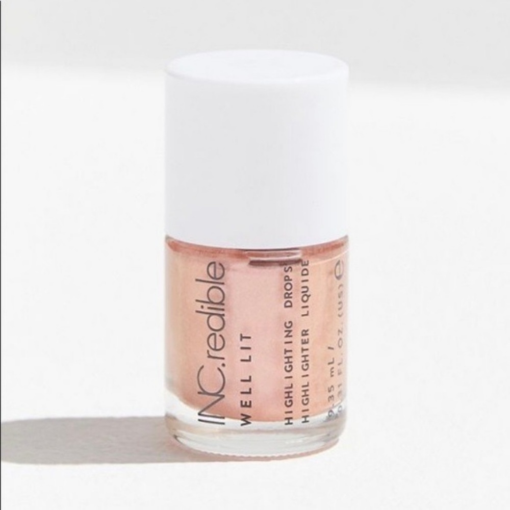 Well Lit Face, Lip highlighter INC.redible rose